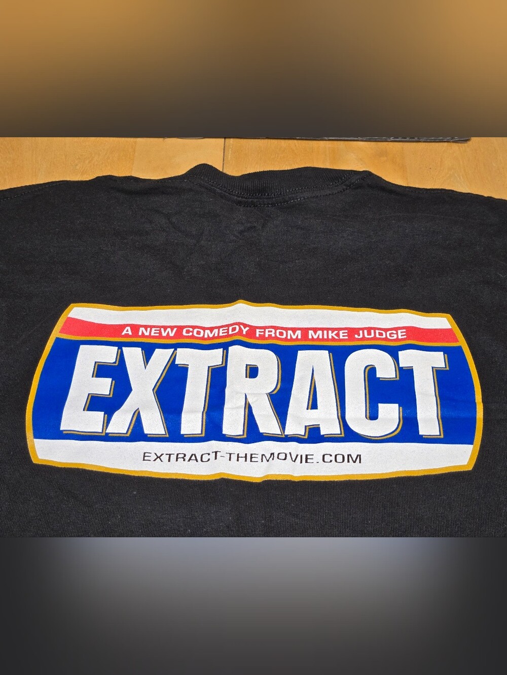 Extract Movie 2009 SDCC Promo T-Shirt XXL Brand New Never Worn - Mike Judge